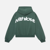 Oversized Pullover Hoodie with Kangaroo Pocket and Ribbed Hem